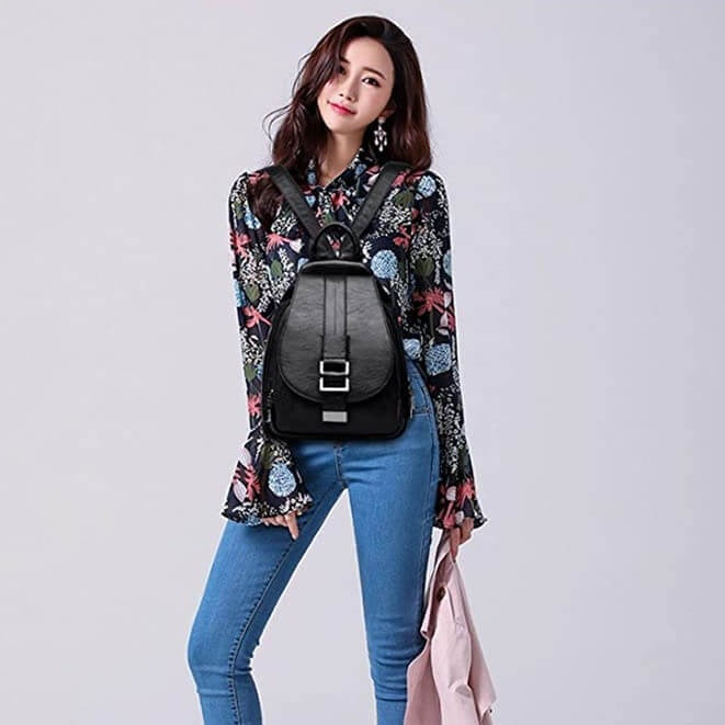 W&W Mode | Leder Rucksack Zeitlose Eleganz Und Praktische Funktionalität