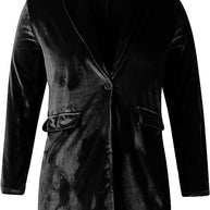 WW | Uplifting My Way Kimono Jacke Aus Samt