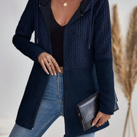 WW | Damen Kapuzen Sweatshirt mit Reißverschluss