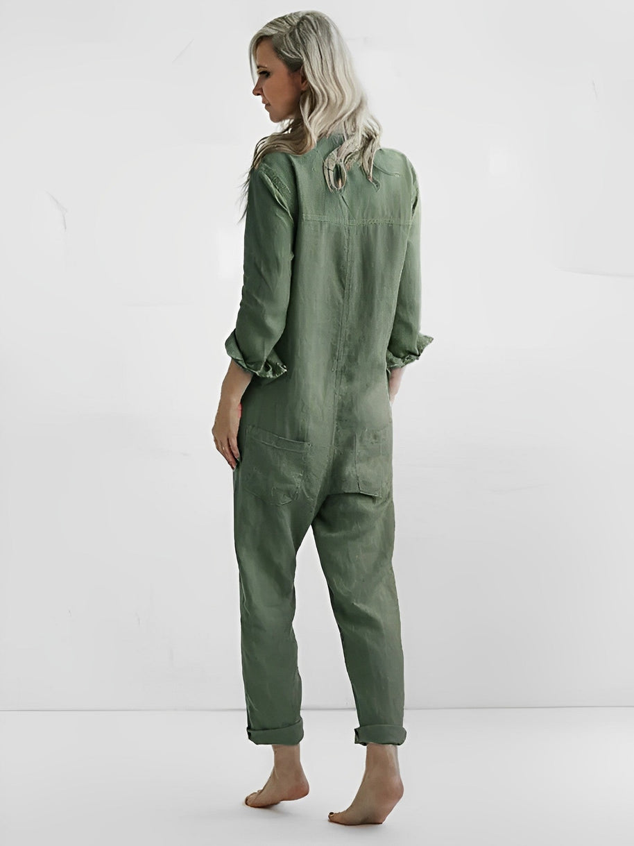 WW | Grüner Jumpsuit