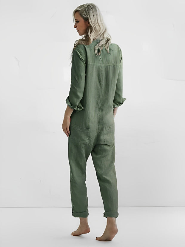 WW | Grüner Jumpsuit