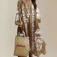 WW | Retro Boho Loose Kleid
