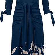 DRESSINO - Mode Kleid mit Blumendruck