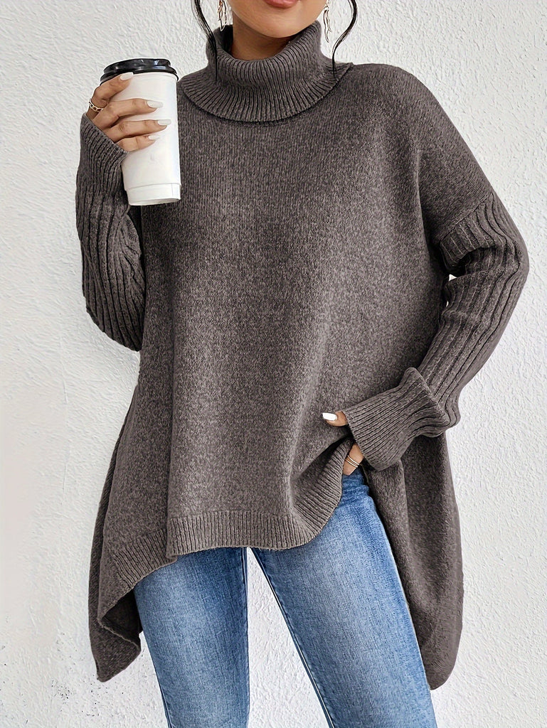 WW | Lässiger Longpullover Damen mit