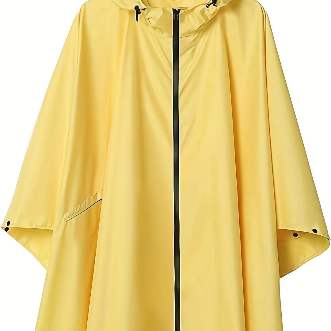 W&W Mode | Wasserdichter Regenponcho Mit Kapuze