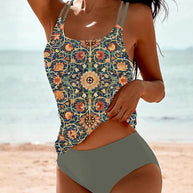 WW | Zweiteiliges Badeanzug Satz Für Damen