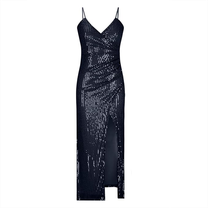 W&W Mode | Paillettenverziertes Abendkleid Elegantes Festkleid