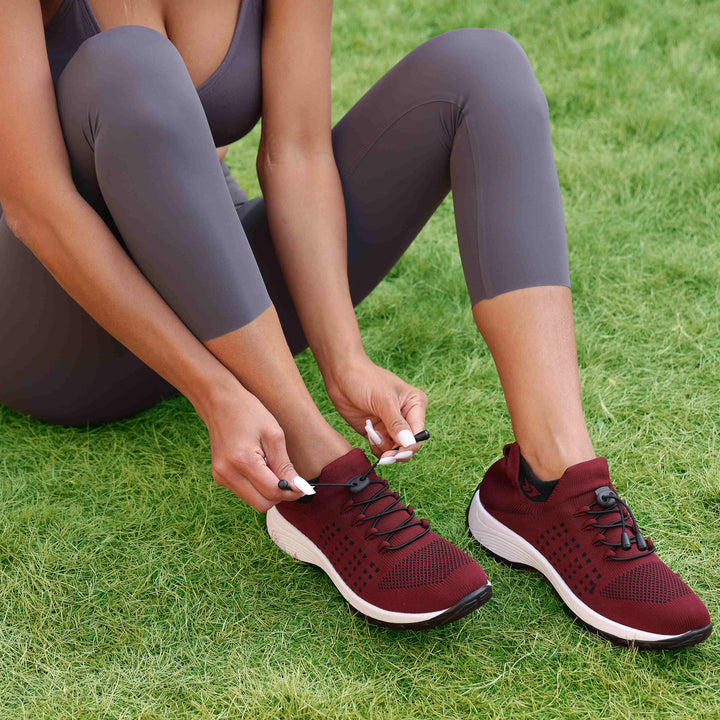 W&W Mode - Damen Ortho Stretch Schuhe mit Fußgewölbestütze