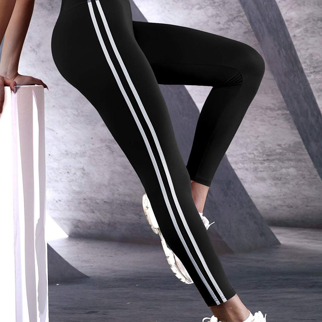 W&W Mode | Feuchtigkeitsableitende Yogaleggings Mit Hohem Bund