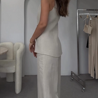 WW | Zweiteiliges Set mit Schlitzhose