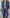 WW | Bequeme Lange Hemdbluse aus Faux-Denim