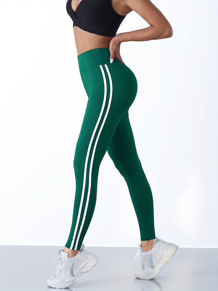 W&W Mode | Feuchtigkeitsableitende Yogaleggings Mit Hohem Bund