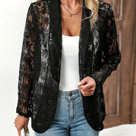 WW | Eleganter Blazer mit Spitze