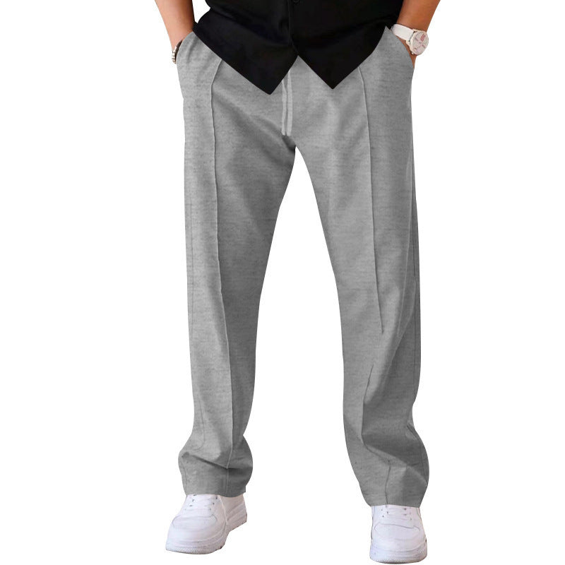 WW | Sportliche Herrenhose Mit Lockerem, Geradem Schnitt Und Kordelzug