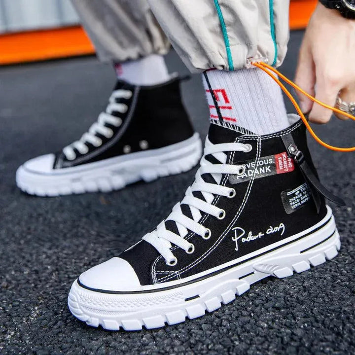W&W Mode | Sneaker High für Herren – Urbaner Stil und legerer Komfort