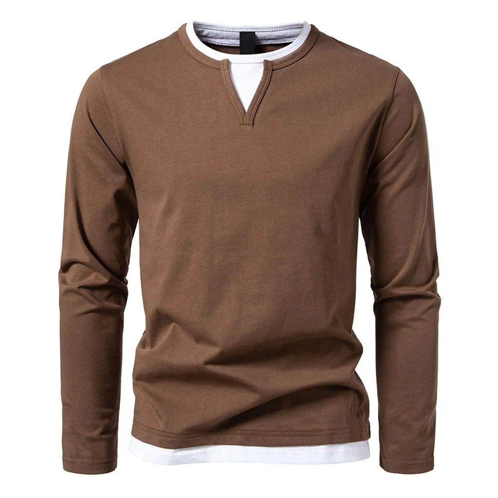 WW | modernes Langarm T Shirt für Herren