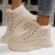 WW – Wasserdichte Plüsch-Stiefeletten