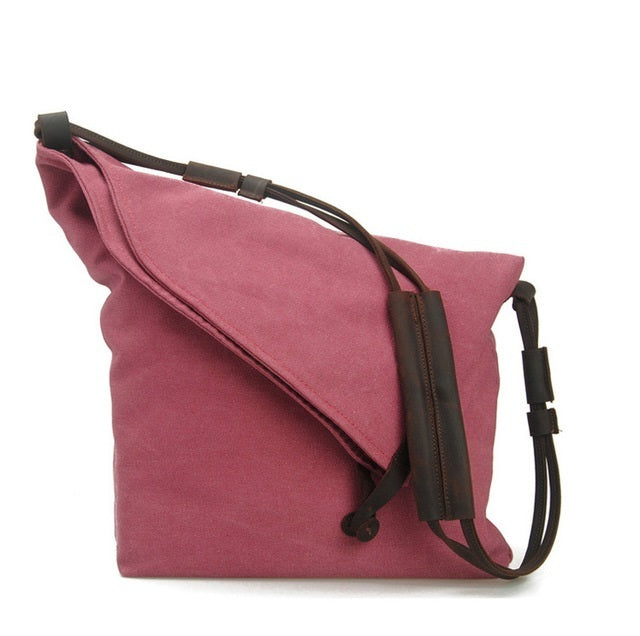 Schultertasche mit weicher Außenseite