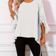 WW | Bluse Mit Rundhalsausschnitt Für Den Frühling