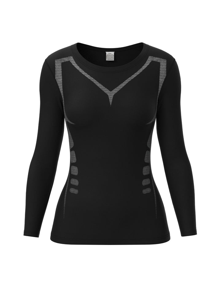 W&W Mode | Schnell Trocknendes Shirt Mit Langen Ärmeln Für Yoga Und Sport