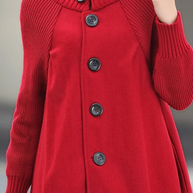 Extra große lange Jacke