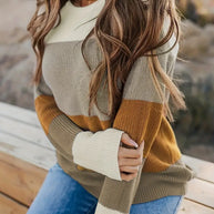 WW | Gestreifte Gestrickte Damen Tops Stilvoll und Bequem