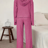 WW | Damen Freizeit Uni Farbener Kapuzenpullover und