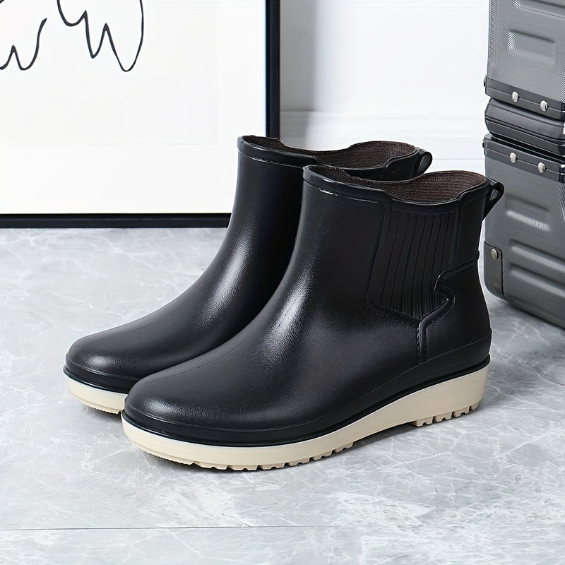 W&W Mode | Wasserdichte Regenstiefel Mit Rutschfester Sohle Für Outdoor