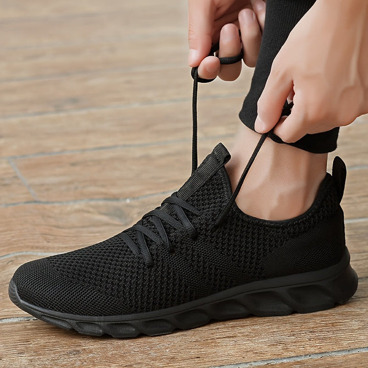W&W Mode | Leichte, Atmungsaktive Herren Laufschuhe Mit Anti Rutsch