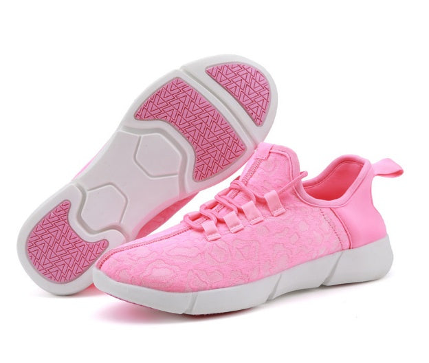 WW | Leuchtende Sneaker Mit Usb Aufladung