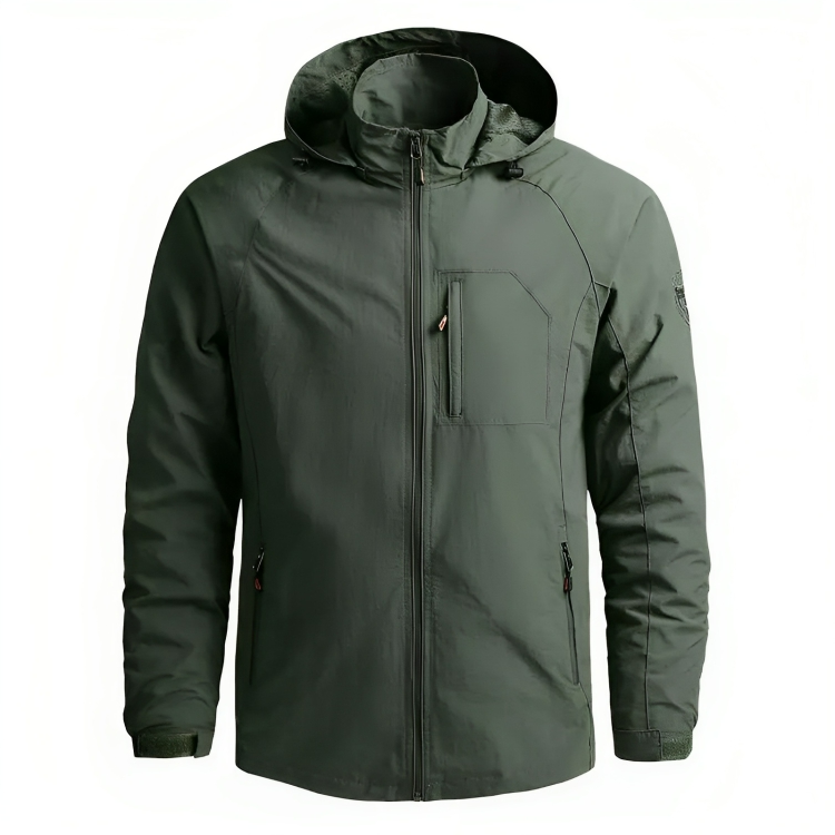 WW | Wasserdichtes Windjacke Mit Kapuze Für Herren