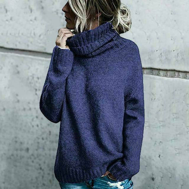 WW | Rollkragen Strickpullover