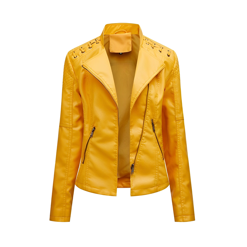WW Allrounder: Die ElegantAura Lederjacke