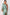 WW | One Shoulder Maxi Kleid Satin Finish Drapierter Bund Langarm Seitenschlitz