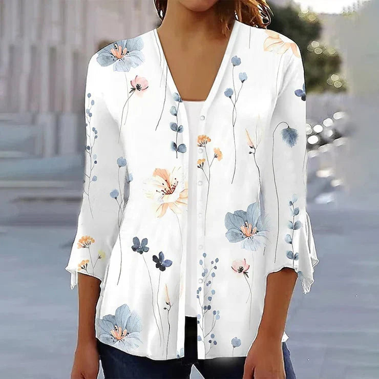 W&W Mode | Elegantes Top mit Blumenmuster