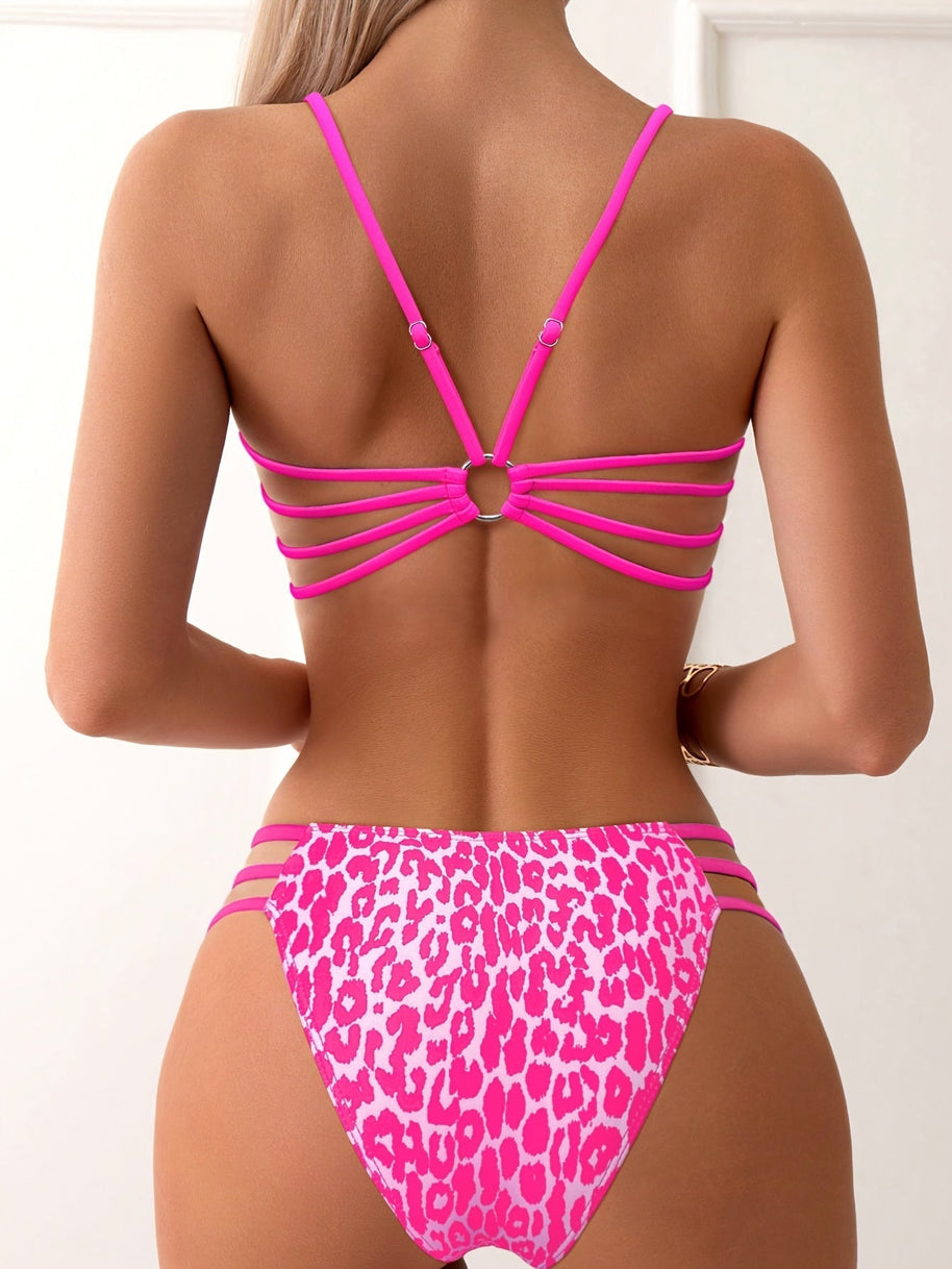 WW | Bikini-Set mit Leopardenmuster für Damen