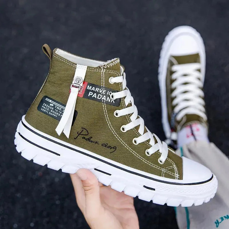 W&W Mode | Sneaker High für Herren – Urbaner Stil und legerer Komfort