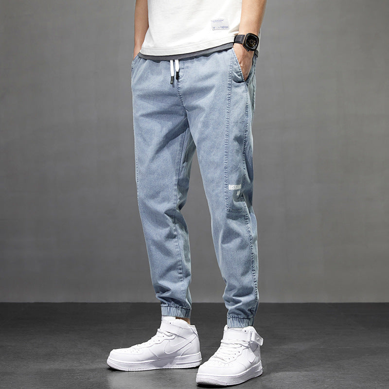 WW | Stretch Schwarze Jeans Für Herren