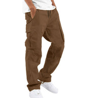 WW | Bequeme Herren Arbeitsbekleidungs Hose Mit Verstellbarem Bund Und Vielen Taschen