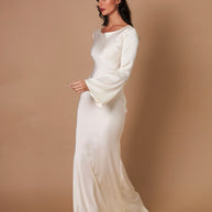 WW | Leichte Maxikleid mit Romantischem Schnitt