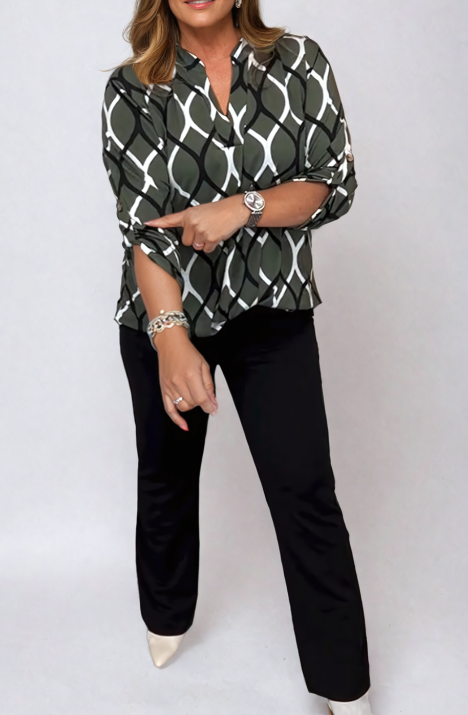 WW | Bluse mit Leichter und Eleganter Passform