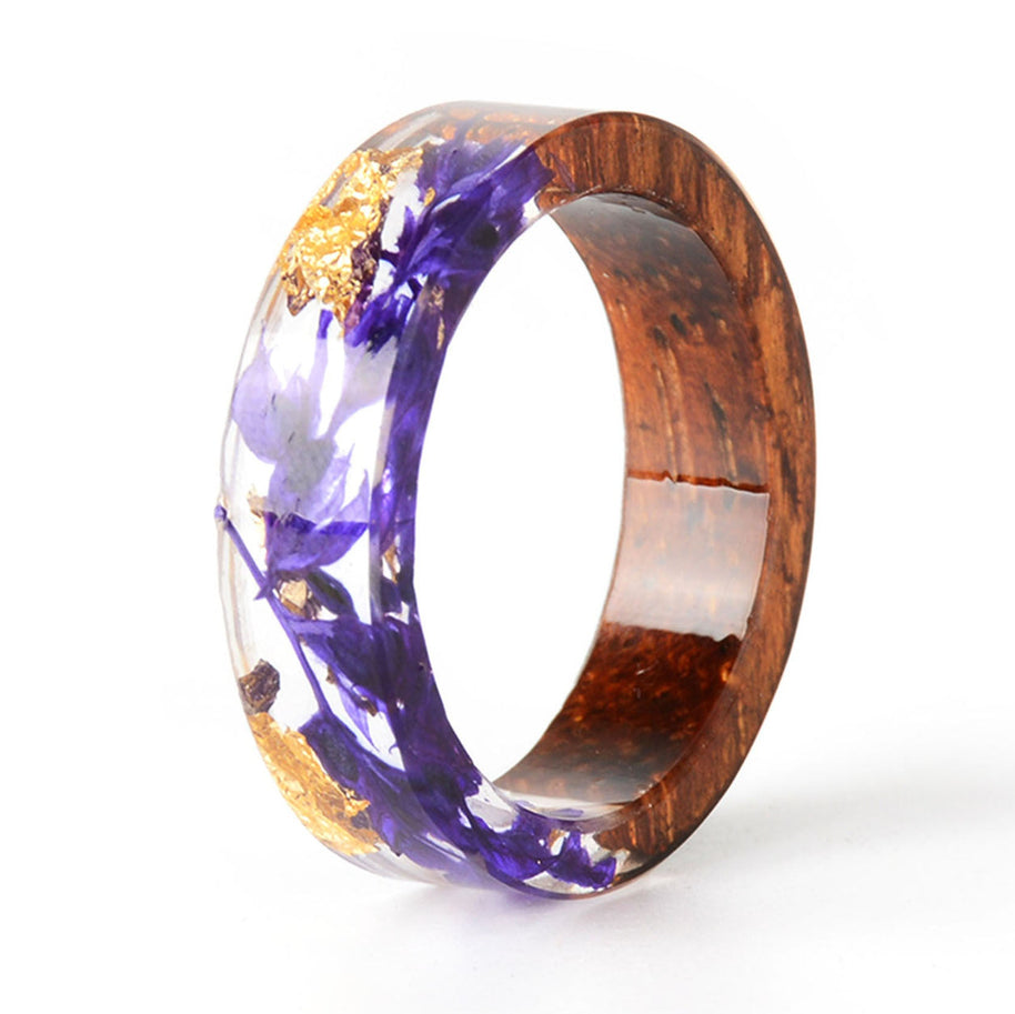 WW | Transparenter Holzharzring