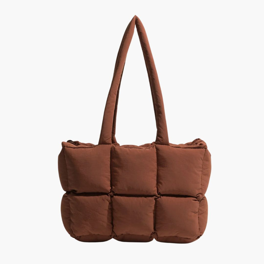 WW | Puffer Schultertasche für Damen - Stilvolle und geräumige Handtasche