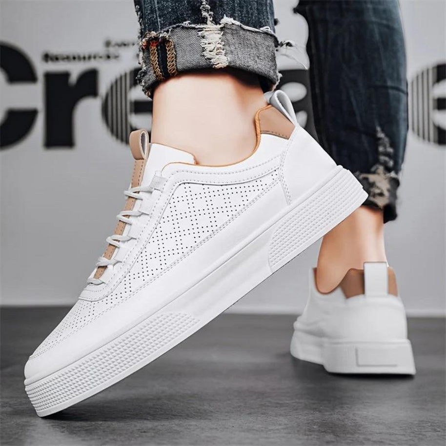 WW | Bequeme Lässig Weiße Herrenschuhe