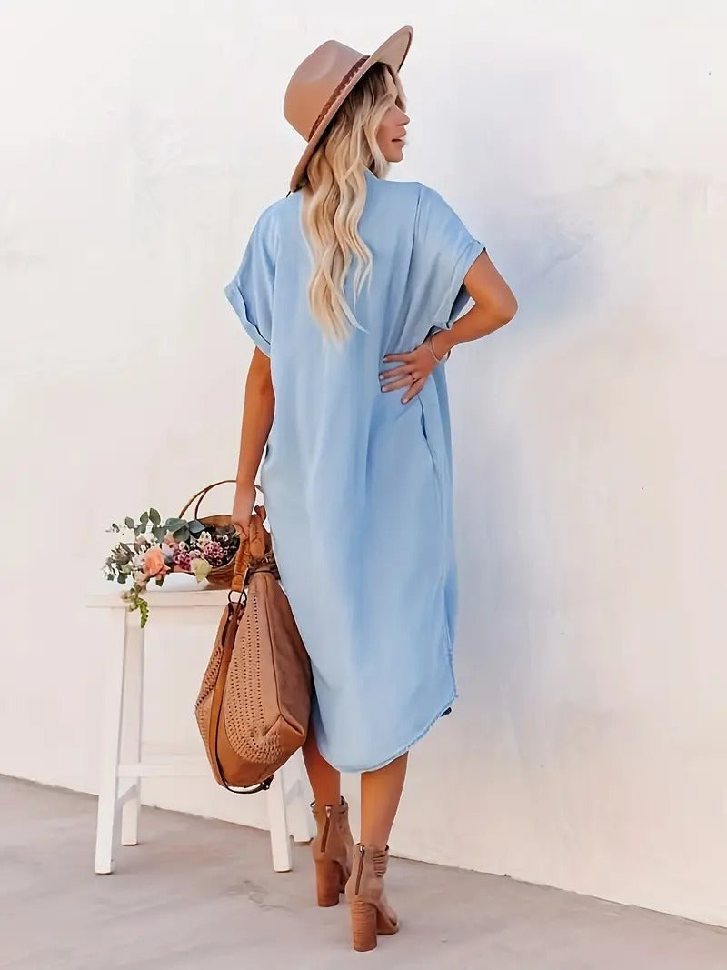 WW | Weiches Jeanskleid für Damen