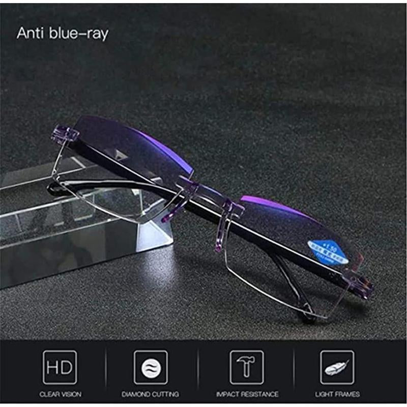 Sapphire high hardness anti-blue Progressive Fern- und Nahbereich Dual-Use Lesebrille