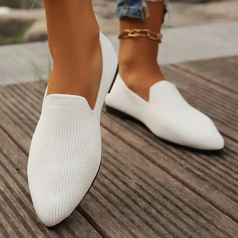 W&W Mode | Leichte Schuhe mit Spitzer Zehe und Rutschfester Sohle für Komfort