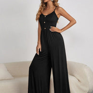 WW | Bequemer Baumwoll-Jumpsuit für Damen | Lässig und Atmungsaktiv