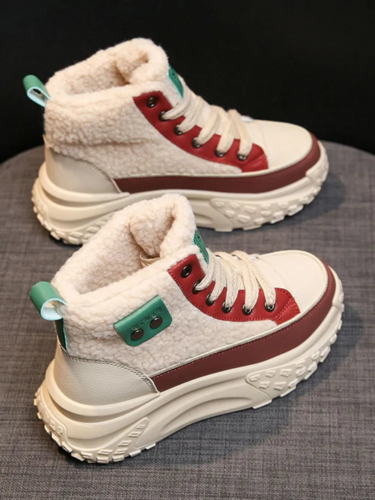 W&W Mode | Schneestiefel Für Frauen Mit Dicker, Warmer Sohle