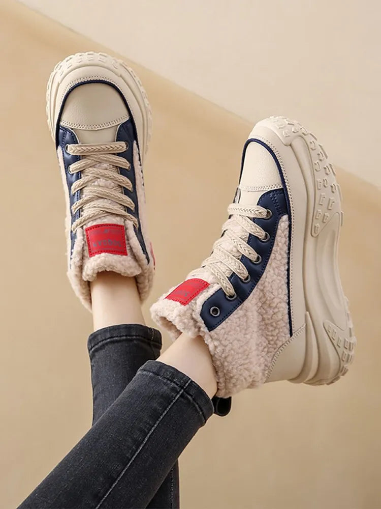 W&W Mode | Schneestiefel Für Frauen Mit Dicker, Warmer Sohle